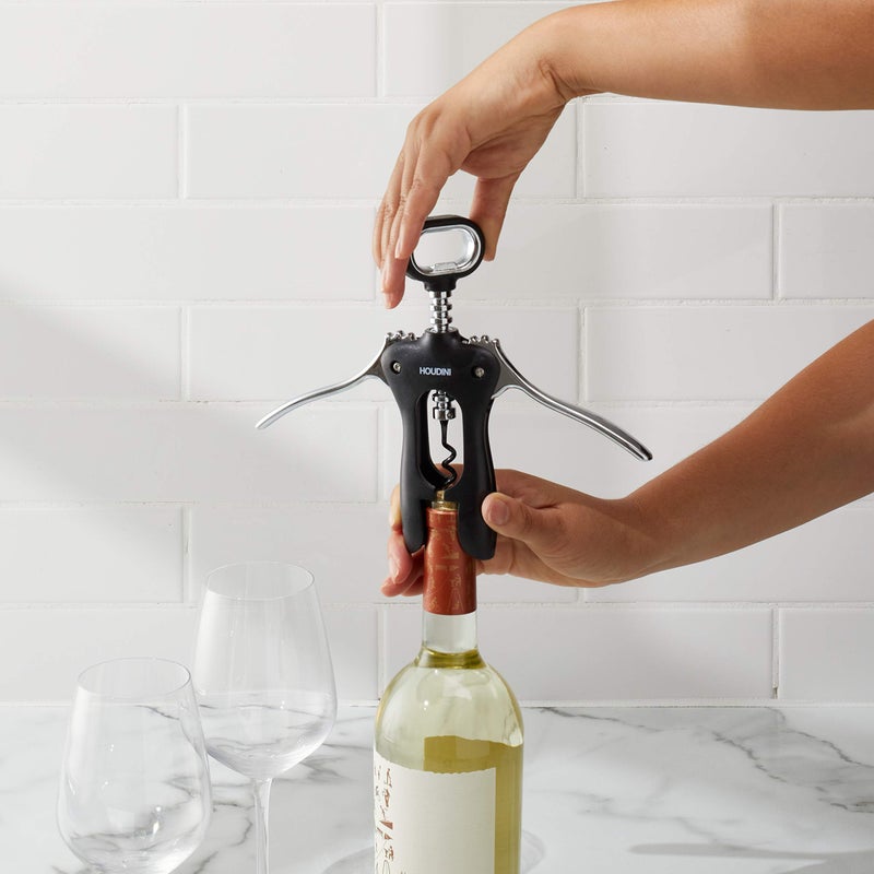 Houdini Stainless Steel Winged Corkscrew - Image 4